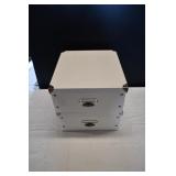 Pair of Fiberboard Storage Boxes