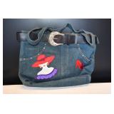 Red Hat Society Denim Purse/Tote