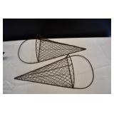 Wall Wire Flower Planter Basket