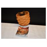 Small Longaberger Hanging Basket