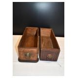 Pair of Vintage Sewing Drawers