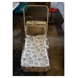 Vtg Baby Carriage Stroller