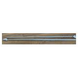 Silver Curtain Rod Set