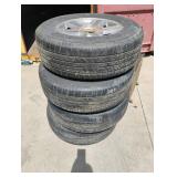 4 Used Ironman Tires and Wheels