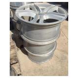 3 Aluminum Wheels