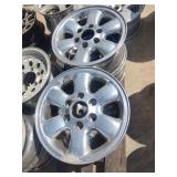 (4) 16 x 7 Wheels