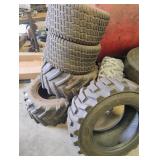 Used Lawn Tractor / Skidsteer Tires