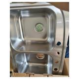 New Elkay Stainless Steel Double Sink