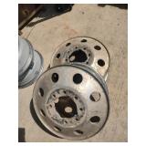 (2) 8 Lug Wheels