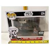 Funko Pop! Star Wars Scout Trooper with Speeder Bi