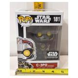 Funko Pop Star Wars C-3PO (Unfinished) #181 Exclus