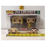 Funko Pop Parks and Recreation Leslie & Ron Figure