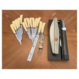 P. Sheffield & Serrated Knife Set