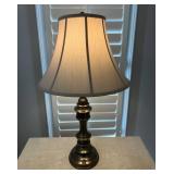 Brass Table Lamp W/ Shade 31ï¿½ï¿½