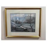 Framed Landscape Art 18ï¿½ï¿½x22ï¿½ï¿½ 22ï¿½ï¿½x18ï¿½ï¿½