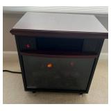 Electric Fireplace Heater w/Remote