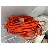 2 Heavy-Duty Orange Extension Cord