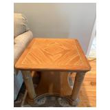 Square Wooden Side Tableï¿½26x26x24