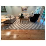 Gray Area Rug with Medallion Designï¿½12ï¿½5ï¿½6