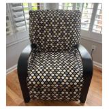 Bassett Recliner w/Geometric Pattern 31ï¿½ï¿½x36ï¿½ï¿½x40ï¿½