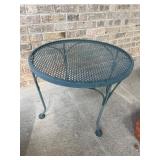 Metal Mesh Patio Table