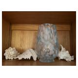 Murano Style Art Glass Vaseï¿½9.5ï¿½