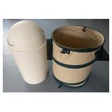 Fiskars Pop-Up Bin, Trash Can, Mat