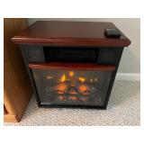 Electric Fireplace Heater with Remote