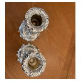 Silverplate Candle Holders
