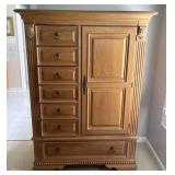 Hooker Wooden Armoire Cabinet 47ï¿½ï¿½x20ï¿½ï¿½x65.5ï¿½ï¿½