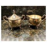 Leonard Silver-Plated Sugar & Creamerï¿½4.5