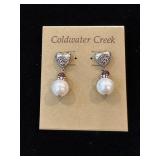 Coldwater Creek Sterling Earrings
