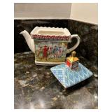 Windsor England Ceramic Teapotï¿½8ï¿½3.5ï¿½7