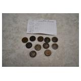 Lot of Canadian Pennies
