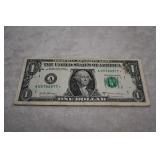 2017A $1 Bill Star Note
