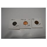1977 S & D, 1982 Penny Cents