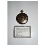 John F. Kennedy 25th Anniversary Pocket Watch