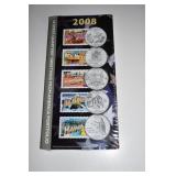 Sealed 2008 Vol 10 US State Quarters