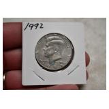 1992 Kennedy Half Dollar