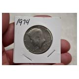 1974 Kenndy Half Dollar