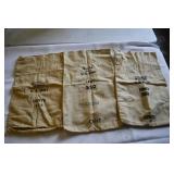 Set of 3 Vtg US Mint Canvas Bags