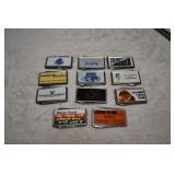 Vtg Barlow Advertising Money Clips/Pocket Knives
