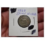 1868 Shield Nickle