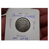 No Date Shield Nickle