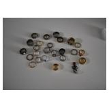 Lot of Fashion Rings 10K Italy