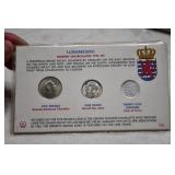 Luxembourg Modern Uncirulated Type Set