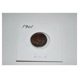 1901 Indian Head Penny