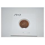1903 Indian Head Penny Very Good