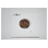 1901 Indian Head Penny