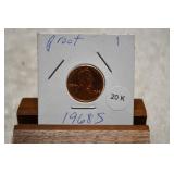 1968S Proof Penny Cent